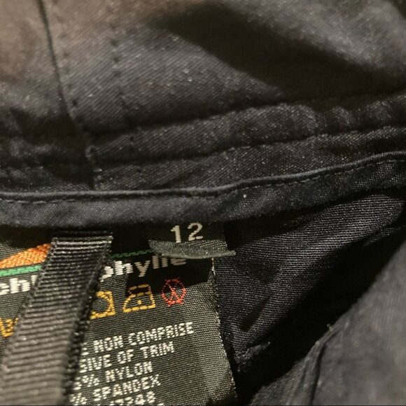 CHLOROPHYLLE Sz 12 Rally Pants w/ Zip Pockets Activewear for Outdoor Activity - Picture 10 of 11
